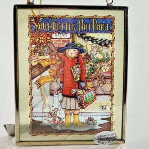 Mary Engelbreit Stained Glass Suncatcher Better Not Pout Shopper Via Vermont